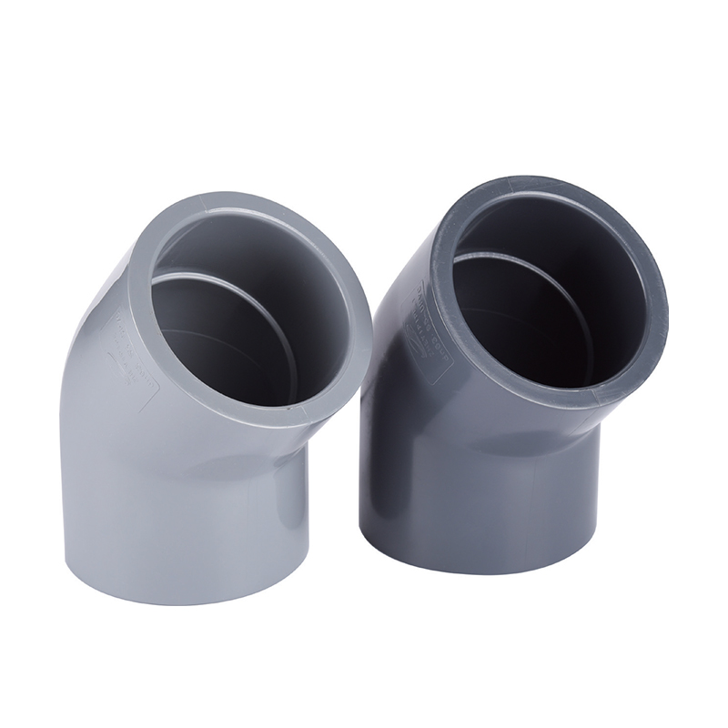 UPVC/CPVC 45 ° armbåge